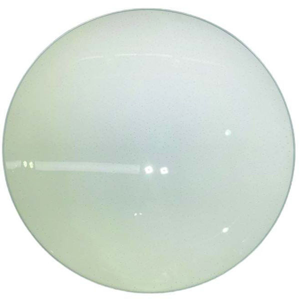 圖片 54W LED 晶沙邊星點奶白罩吸頂燈